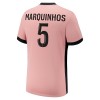 Officiële Voetbalshirt Paris Saint-Germain Marquinhos 5 Derde 2024-25 - Heren